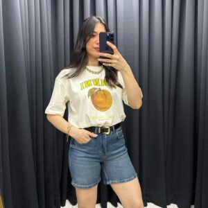 ŞEHİR BOY JEAN ŞORT KOYU MAVİ